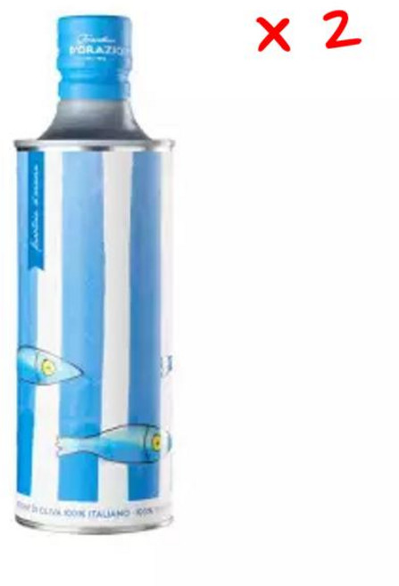 프란토이오 도라지오 엑스트라 버진 올리브 오일 보틀 마레아, 2개, 500ml