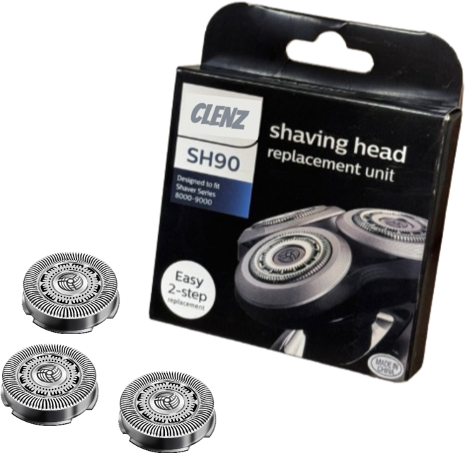 필립스 전기면도기날 9000 7000 RQ 헤드 호환용 sh90 + 청소브러시