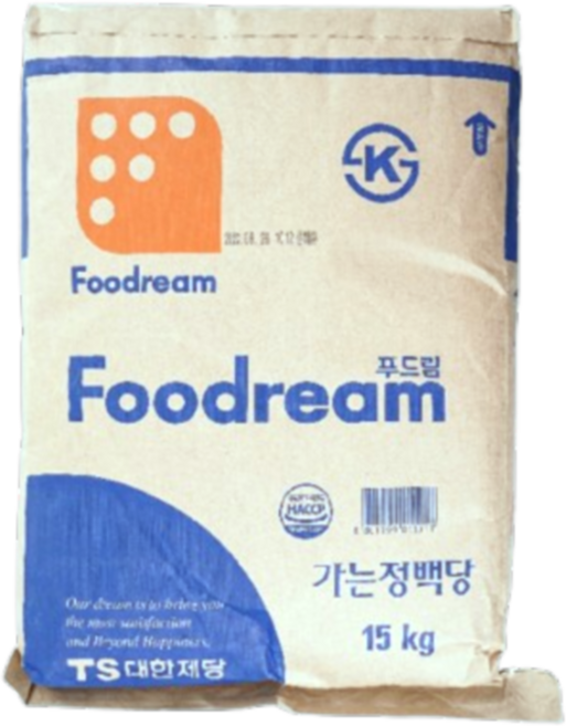푸드림 하얀설탕, 15kg, 22개