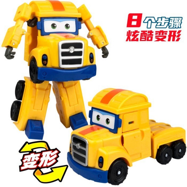 超級飛俠 酷威 變形機器人 玩偶組, 大版變形機器人—卡爾叔叔無包裝, 1個