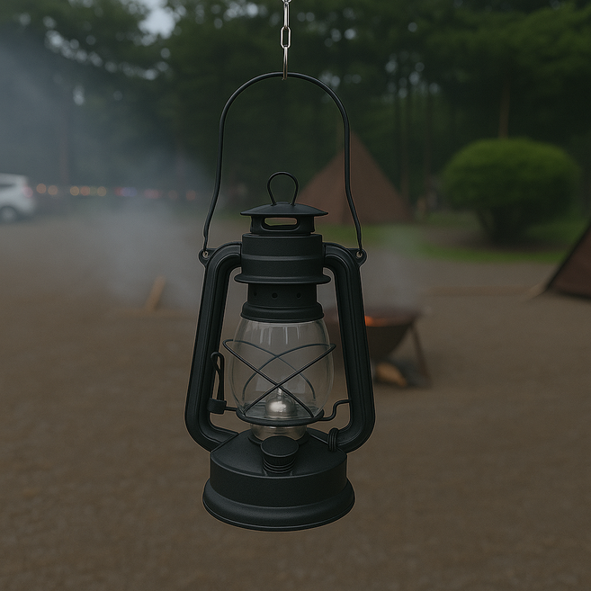 파파스 파라핀 오일 랜턴 오일램프 호롱불 호야등 대형, 1개, 파라핀 랜턴(대-블랙)