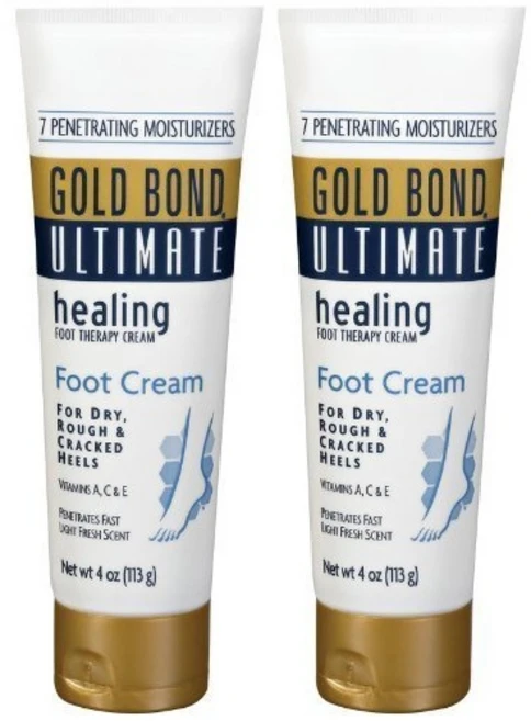 Gold Bond 얼티밋 힐링 풋 테라피 크림 113g 2개 겨울철 발관리, 1개입 - 쿠팡