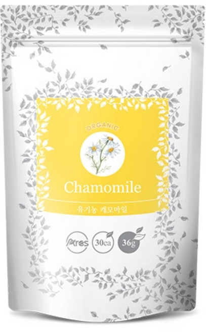 아레스 유기농 캐모마일 삼각티백, 1.2g, 30개입, 5개