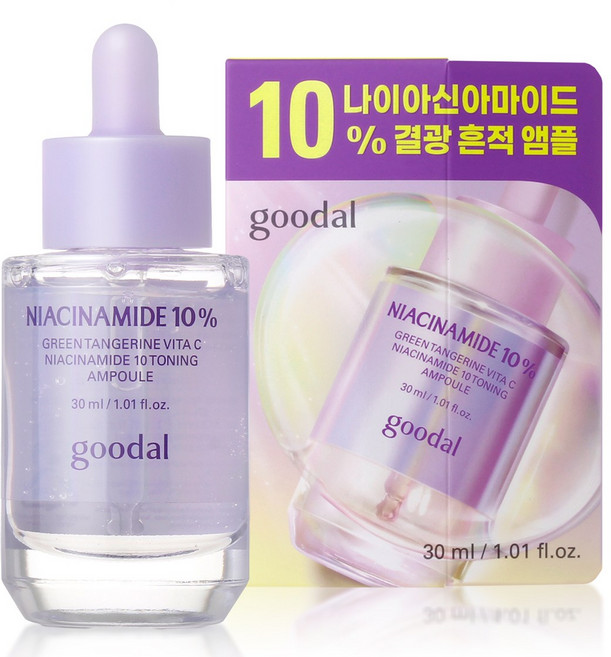 구달 청귤 비타C 나이아신 아마이드10 흔적 앰플, 30ml, 1개