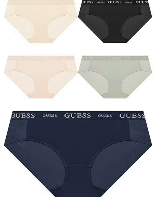 [백화점 정품] 게스언더웨어 톤톤밴드 로고 햄팬티 단품 5종 택1