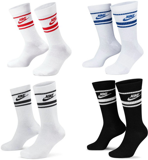 나이키 스포츠웨어 드라이 핏 에센셜 크루 삭스(3켤레)