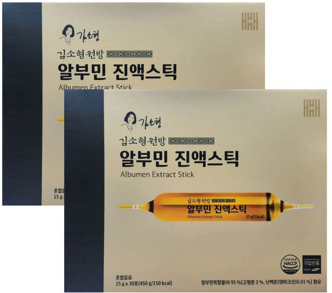 [김소형 원방] 알부민 진액스틱, 2박스