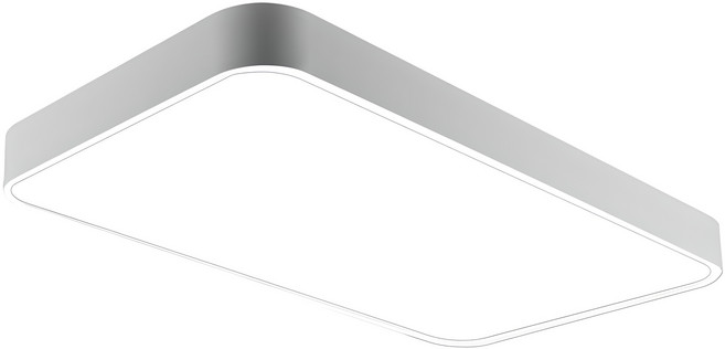 원하 삼성 칩 미러 거실 플리커프리 LED 천장등 60W, 화이트 + 주광색