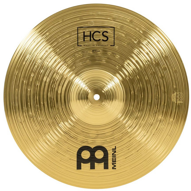 Meinl HCS Crash(크래쉬) 심벌 16인치 Brass HCS16C, 1개