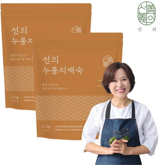 박미선의 100% 국내산 한우사 누룽지백숙 (실온), 2개, 1.2kg