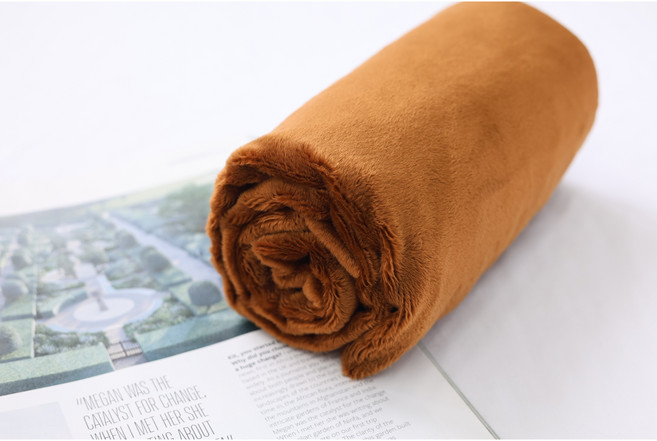 극세사 3mm 부드러운 털원단 키링 테이블덮개 인형만들기 포토카드 책상덮개 벨보아 열풍원단 12컬러 바느질감, 09 브라운, 1개