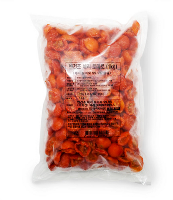 반건조 체리 토마토 1kg 아이스박스포장, 1개