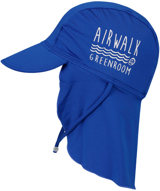 에어워크서프 아동 UV 자외선 차단 천수모 플랩캡, 1개, 로열
