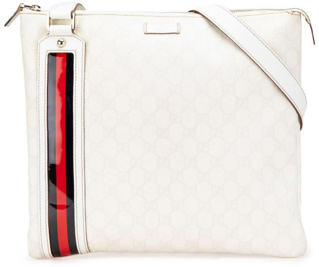 구찌 중고 2000-2015 GG 슈프림 웹 크로스 백