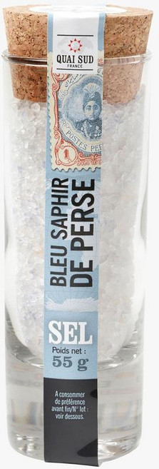 프랑스 ‎사우스키 Quai Sud Blue Salt Of Persia 페르시아 블루 사파이어 솔트 55g, 2개