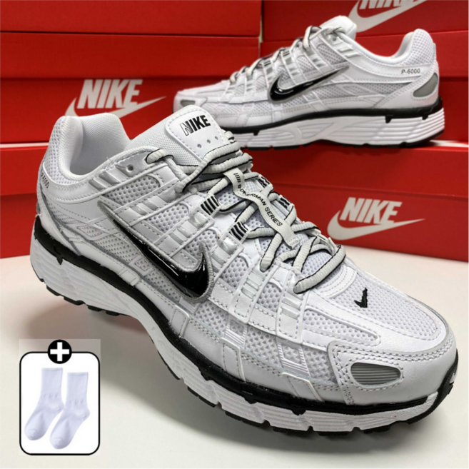 (매장정품) 나이키 P-6000 데일리 운동화 편한 런닝화 트렌드 스니커즈 +캠벨 사은품