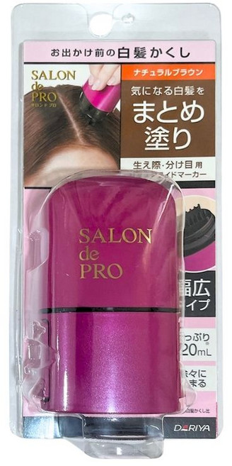 DARIYA 一次性白髮補染刷, 1個, (橘標), 自然棕