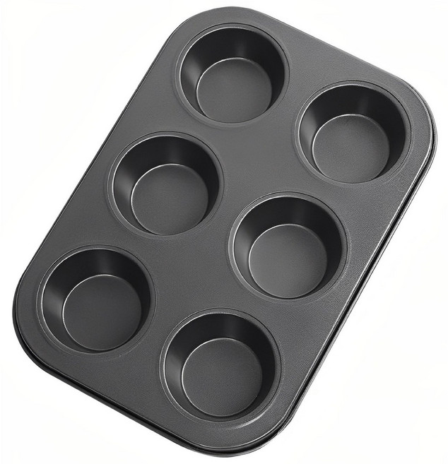 조리일기 타르트 오븐 틀, 블랙, 2개