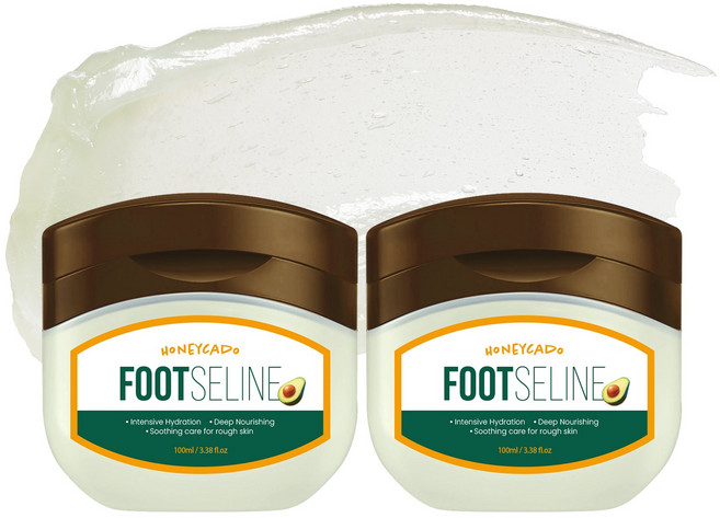 허니카도 풋 바세린 풋크림 고보습 발각질연화제 발크림 발각질크림 발각질제거 풋밤 메디율, 100ml, 2개, 1개입