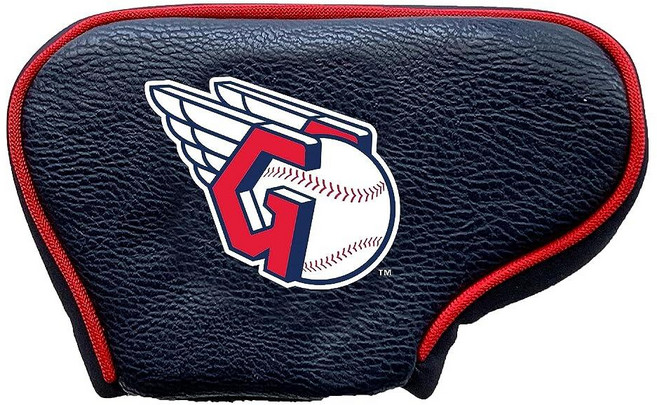 Team Golf MLB 클리브랜드 인디언스 골프 클럽 블레이드 퍼터 헤드커버 대부분의 블레이드 퍼터에 적합 스코티 카메룬 테일러메이드 오디세이 타이틀리스트 핑 캘