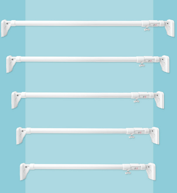 스토움 초강력 압축봉 옷걸이봉 강력 옷 행거봉 암막 커튼 봉, 강력초압축봉 WB-360