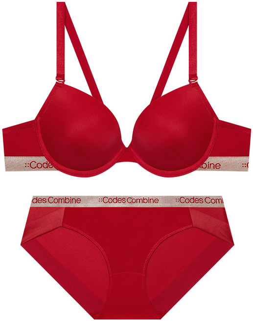 코데즈컴바인 이너웨어 딥무드 베이직 브라팬티세트