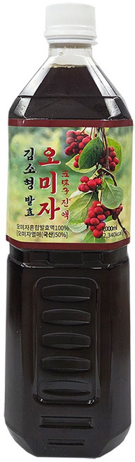김소형 발효 오미자 진액, 1L