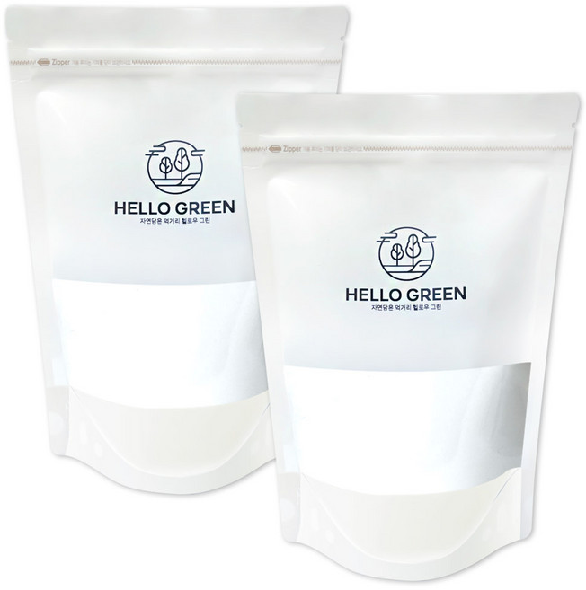 헬로우그린 올방개묵가루 1kg 올방개전분가루 올방개묵전분가루 올갱이묵가루, 2개