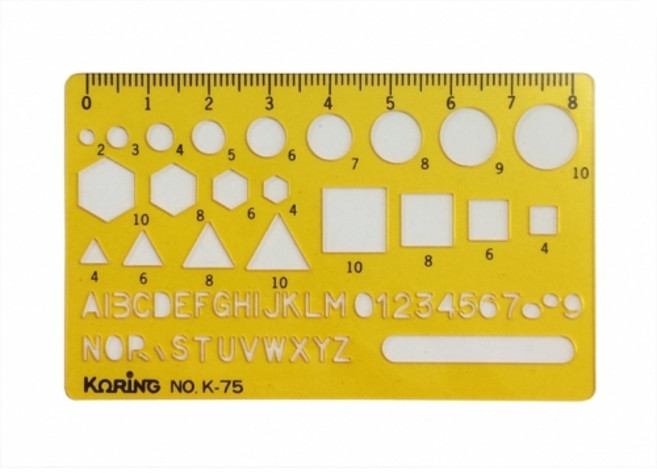 템플렛 K-75 소형종합정규