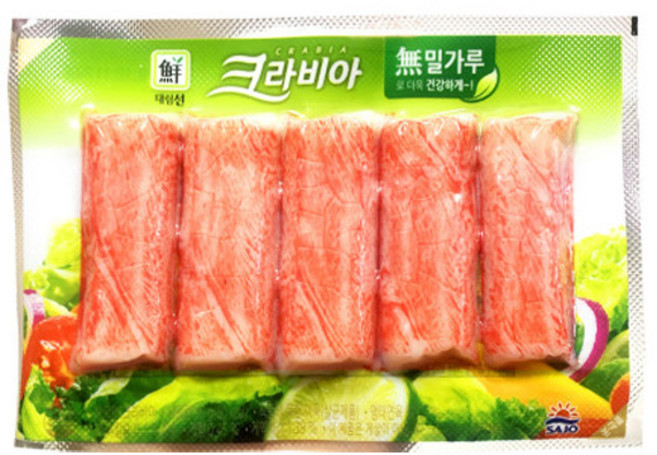 [사조대림] [대림냉장] 크라비아 90g x50개 /맛살/대용량, 15개