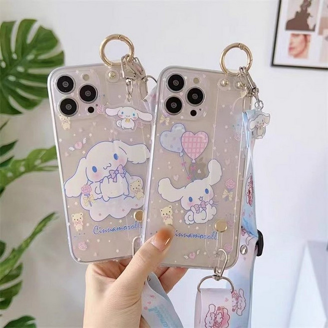 유니크한 강아지 목걸이 키링 스트랩 갤럭시a15 버디3 케이스