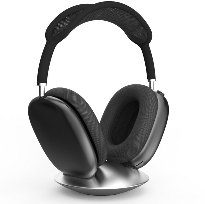 니케 Keystone 에어팟맥스 거치대 스탠드, 1개, 스페이스그레이