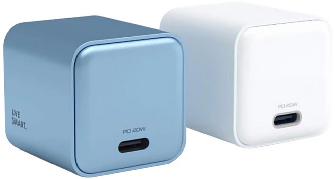 ONPRO UC-QB20 20W PD3.0 快充充電頭, 天空藍 UC-QB20 PD20W, 1個