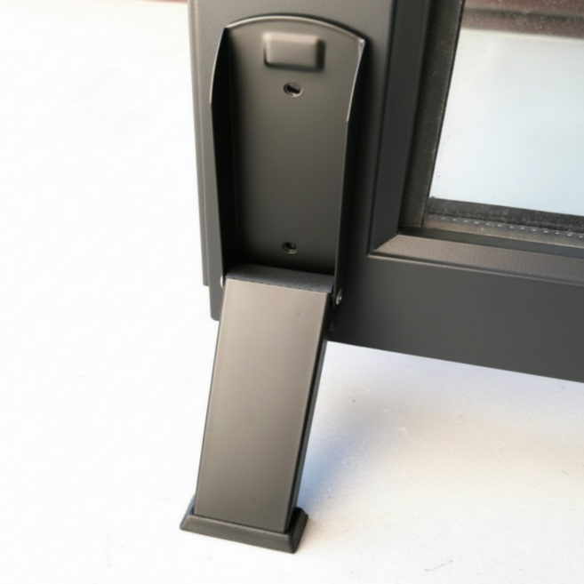 도도몰 도어 스토퍼 무타공 자석 스토퍼, 블랙, 1개