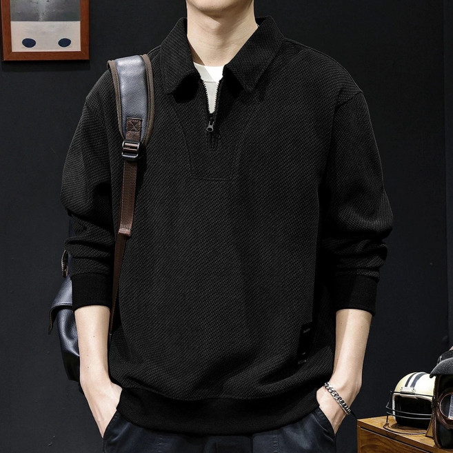 쌍천 니트 남자 맨투맨 가을 겨울 오버사이즈 캐주얼 W26011114