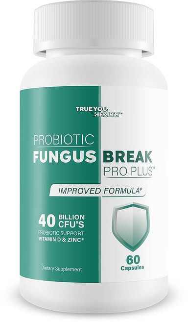 프로바이오틱 곰팡이 브레이크 프로 플러스 - 개선된 포뮬러 - 손톱 곰팡이 관리를 위한 최고의 네일 곰팡이 프로바이오틱스 - 최고의 네일 곰팡이 알약 - 천연 네일 곰팡이 케어, 프로바이오틱 곰팡이 브레이크 프로 플러스 - 개선된 포, 1개, 60