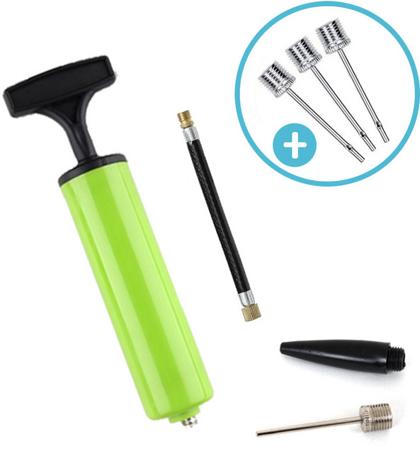 JOYBE 볼펌프 공기주입기 에어펌프 공펌프 축구공 농구공 펌프, 블랙, 1개