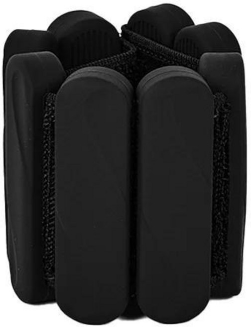 역중량 운동 밴드 조절 중력 발목 손목 다리 스트랩 요가 훈련 장비 스포츠 팬, 1g, 26. 검정색 2파운드/쌍 [개당 약 450g X 2개