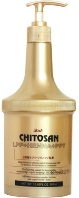 자브 키토산 LPP 헤나 트리플 액션 트리트먼트 500ml 헤어팩, 1개