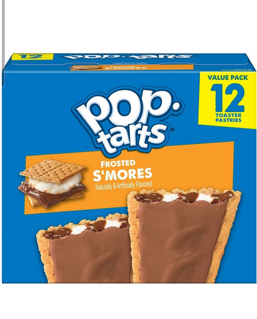 [Kellogg's] 켈로그 팝타르트 04 스모어 12개입 Pop-Tarts Frosted Pastries, 1개, 576g