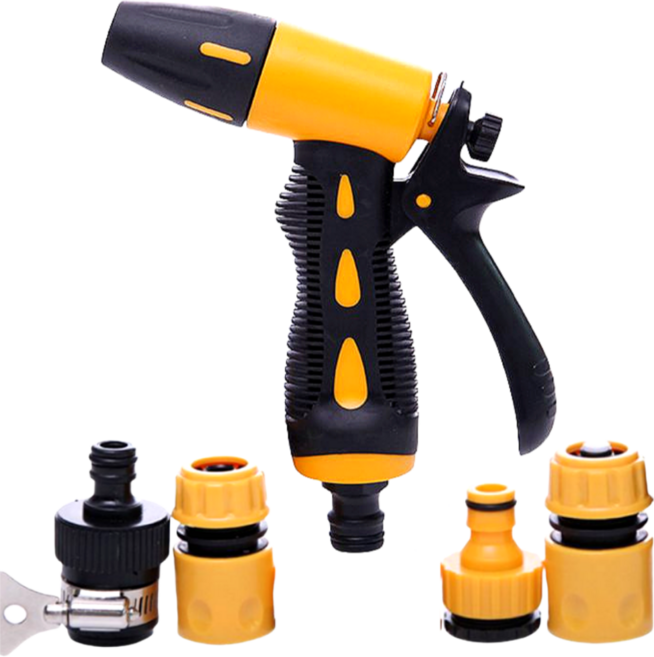 트루행센 다기능 고압 분사기 워터건, 분사기+커넥터4P