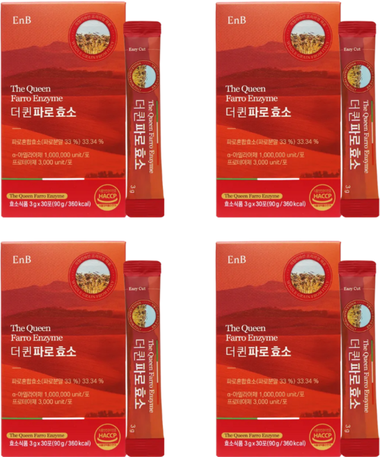 매일 영양관리 더퀸파로효소 30포, 4개, 30회분