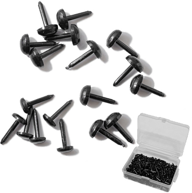 모니모니 인형 눈 3mm 코 4mm 200p 세트, 1개