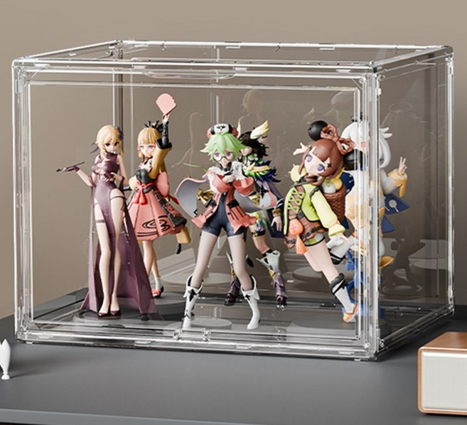 특대형 피규어 아크릴 케이스 핸드백 보관함 장식장, 1개