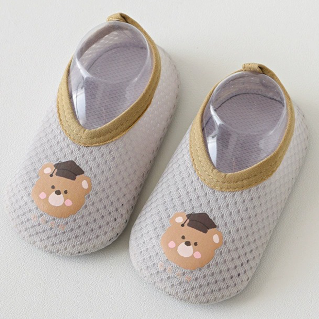 아기 유아 덧신 슬리퍼 논슬립 아쿠아 슈즈 귀여운 동물 실내화