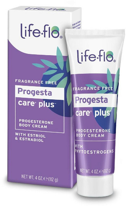 라이프-플로 Fragrance free BiEstro 케어 바디 크림 112g, 1개