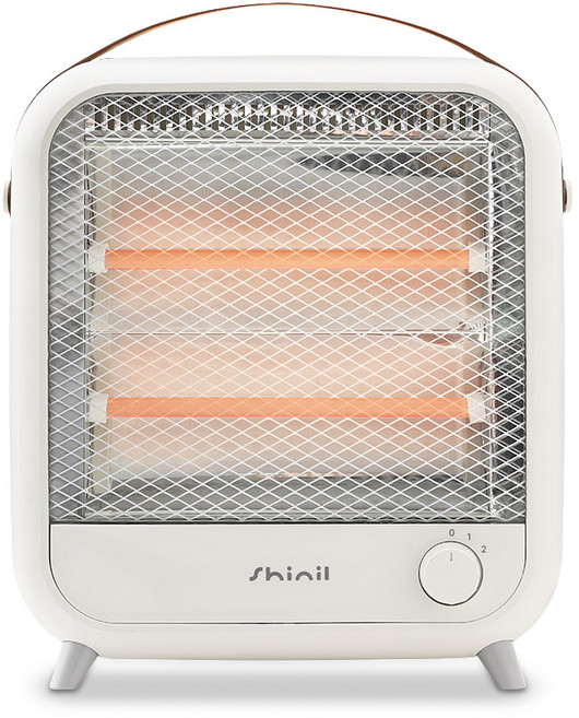 신일 2단 석영관 전기히터, SEH-SSH400A/스토브 전기히터, 흰색