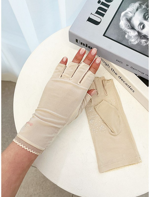 심프레 봄여름 운전장갑 여성용 반장갑 N52208