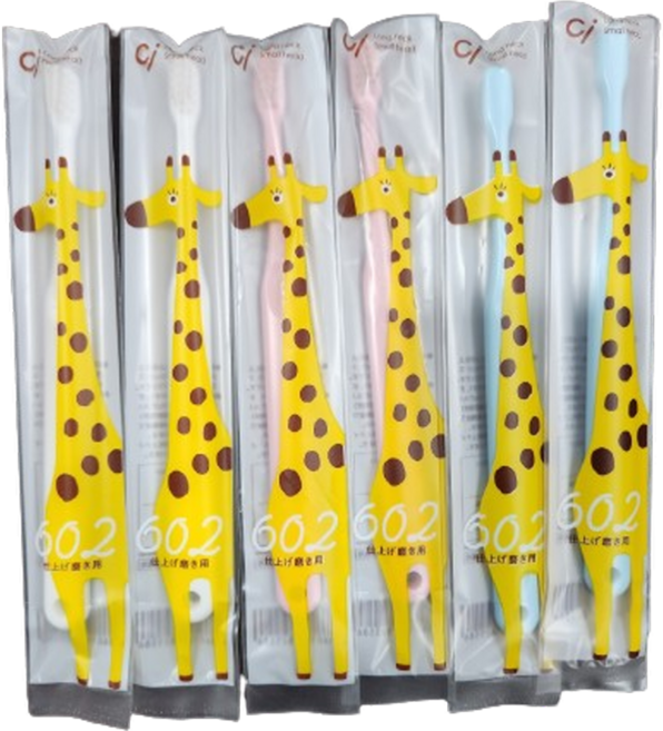 602 마무리칫솔 기린칫솔 CI메디컬, 1세트, 6개입