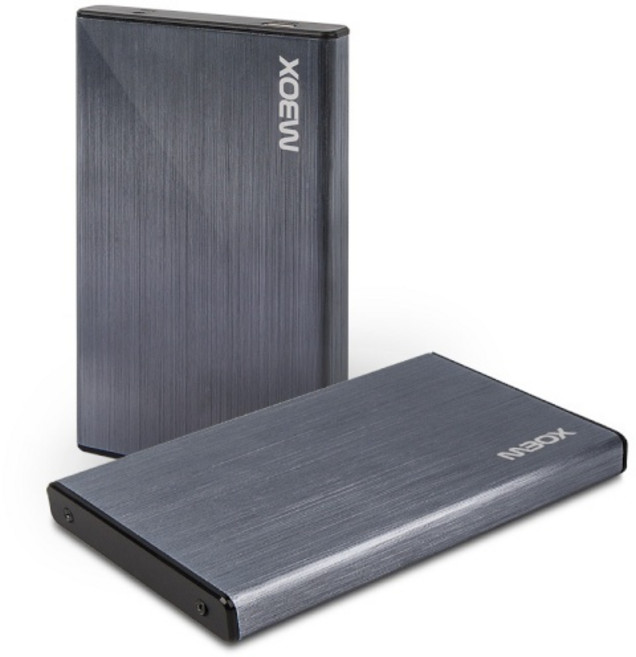 (유니콘) 조립 외장HDD HC-7000C (USB3.1 Type C) (리퍼하드 1TB/메탈), 1TB